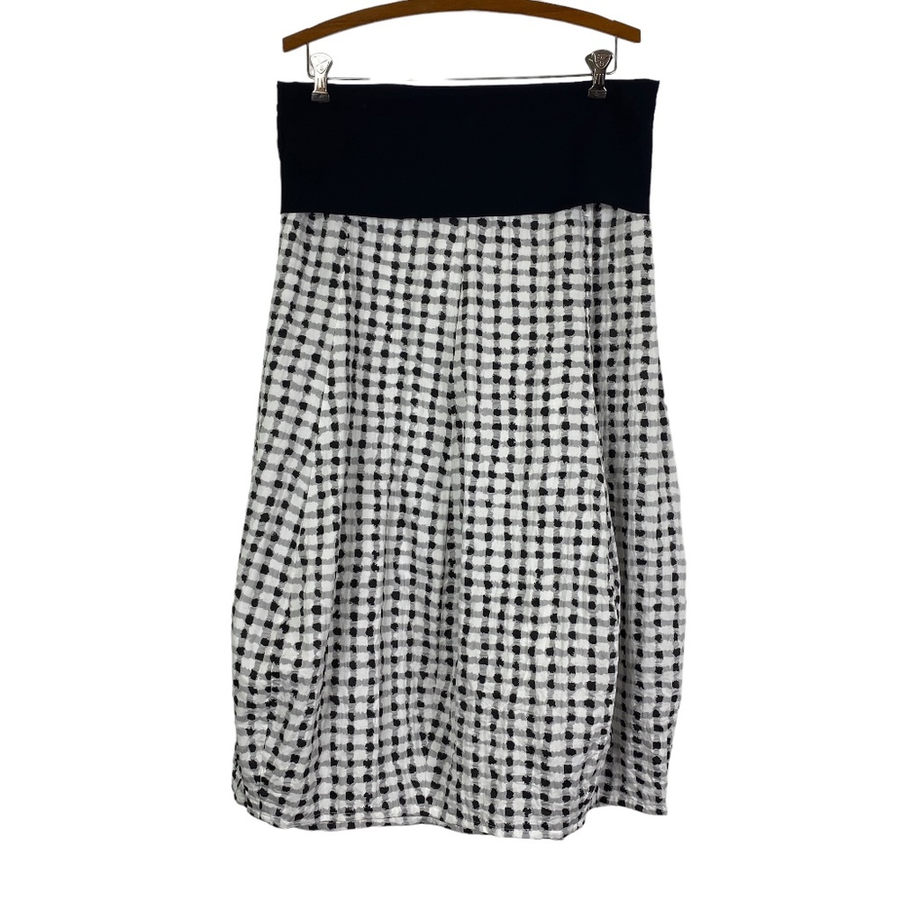 Elemente Clemente Bubble Skirt Plaid Check Sz. 3 (review measurements)
